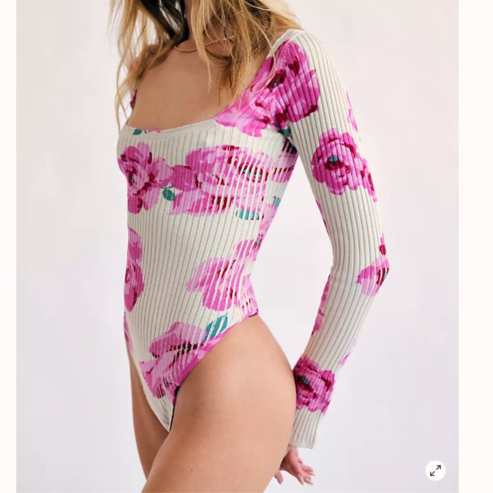Free People Lover to Lover Bodysuit - M - sold out